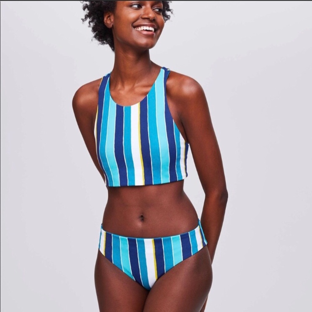 NWT LOFT Reversible Racerback Bikini